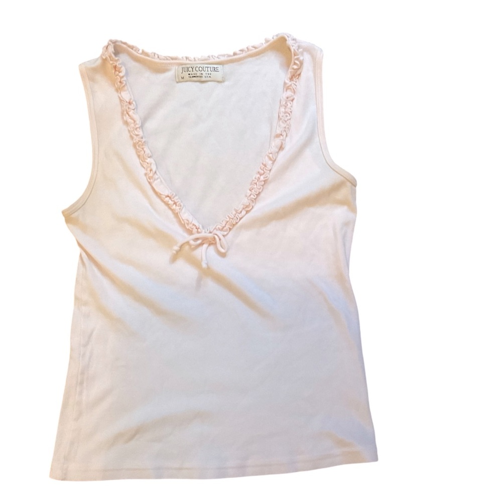 Juicy Couture Pink Sleeveless Top